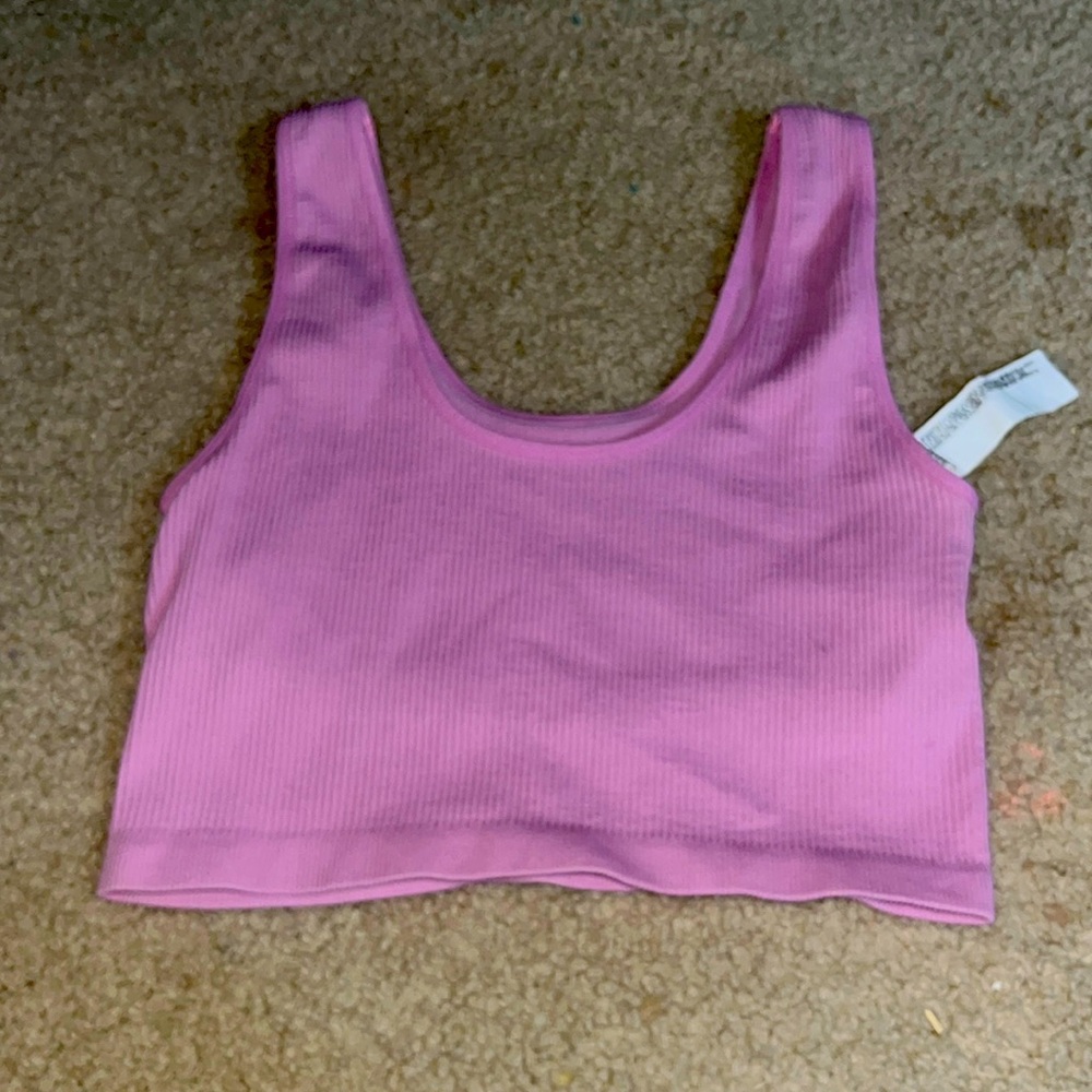 Forever 21 pink athletic top